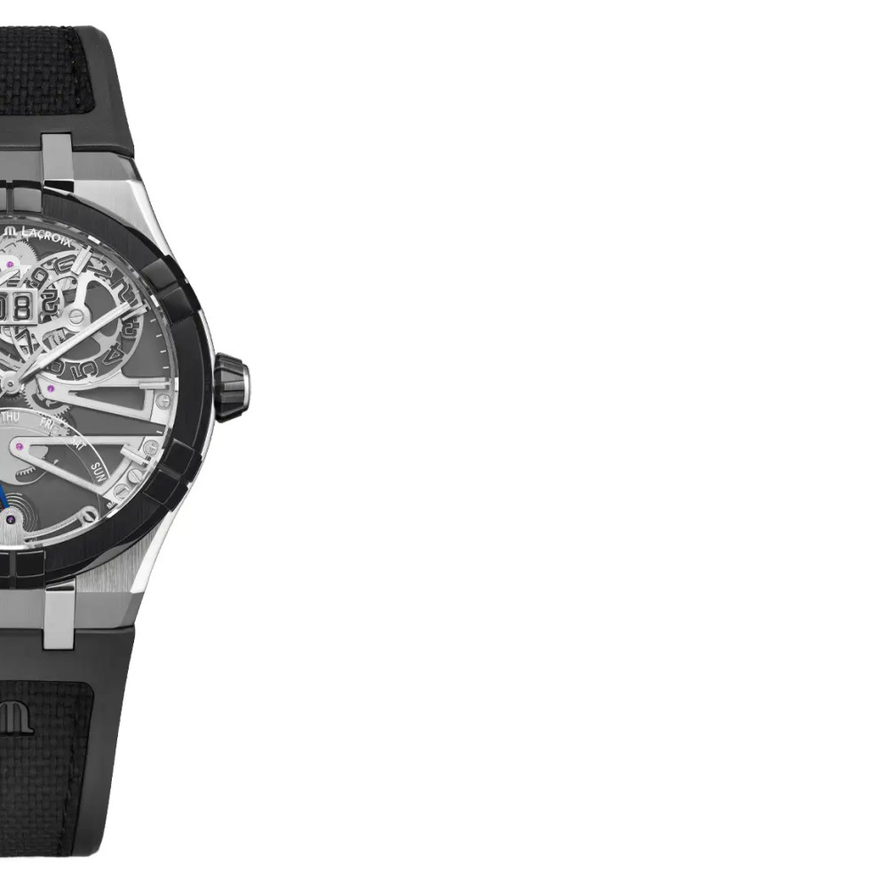Maurice Lacroix Master Grand Date Retrograde Skeleton AC8008-SSL20-090-2 - zegarek męski 6