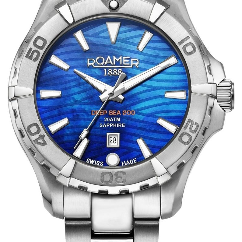 Roamer 860844 41 45 20 Deep Sea 200 Ladies - zegarek damski 2