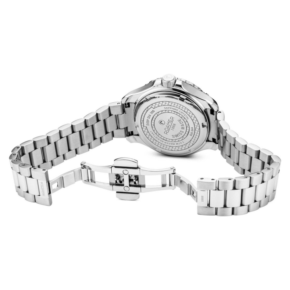 Roamer 860844 41 45 20 Deep Sea 200 Ladies - zegarek damski 9