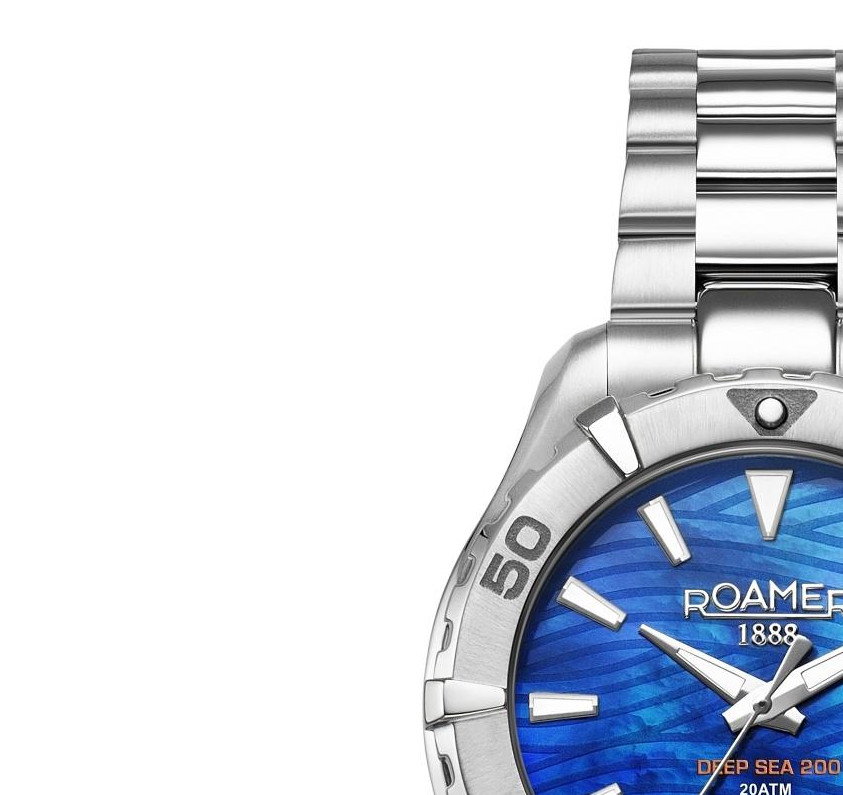 Roamer 860844 41 45 20 Deep Sea 200 Ladies - zegarek damski 4