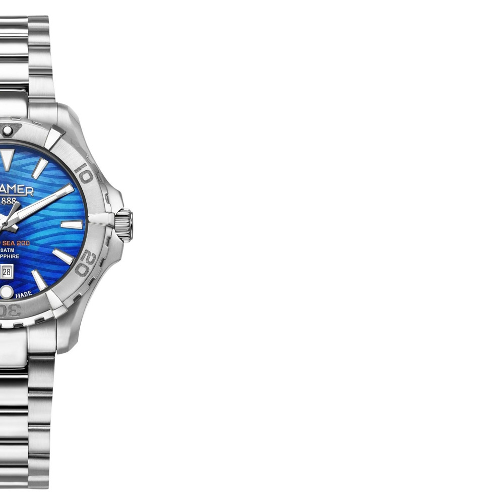 Roamer 860844 41 45 20 Deep Sea 200 Ladies - zegarek damski 6