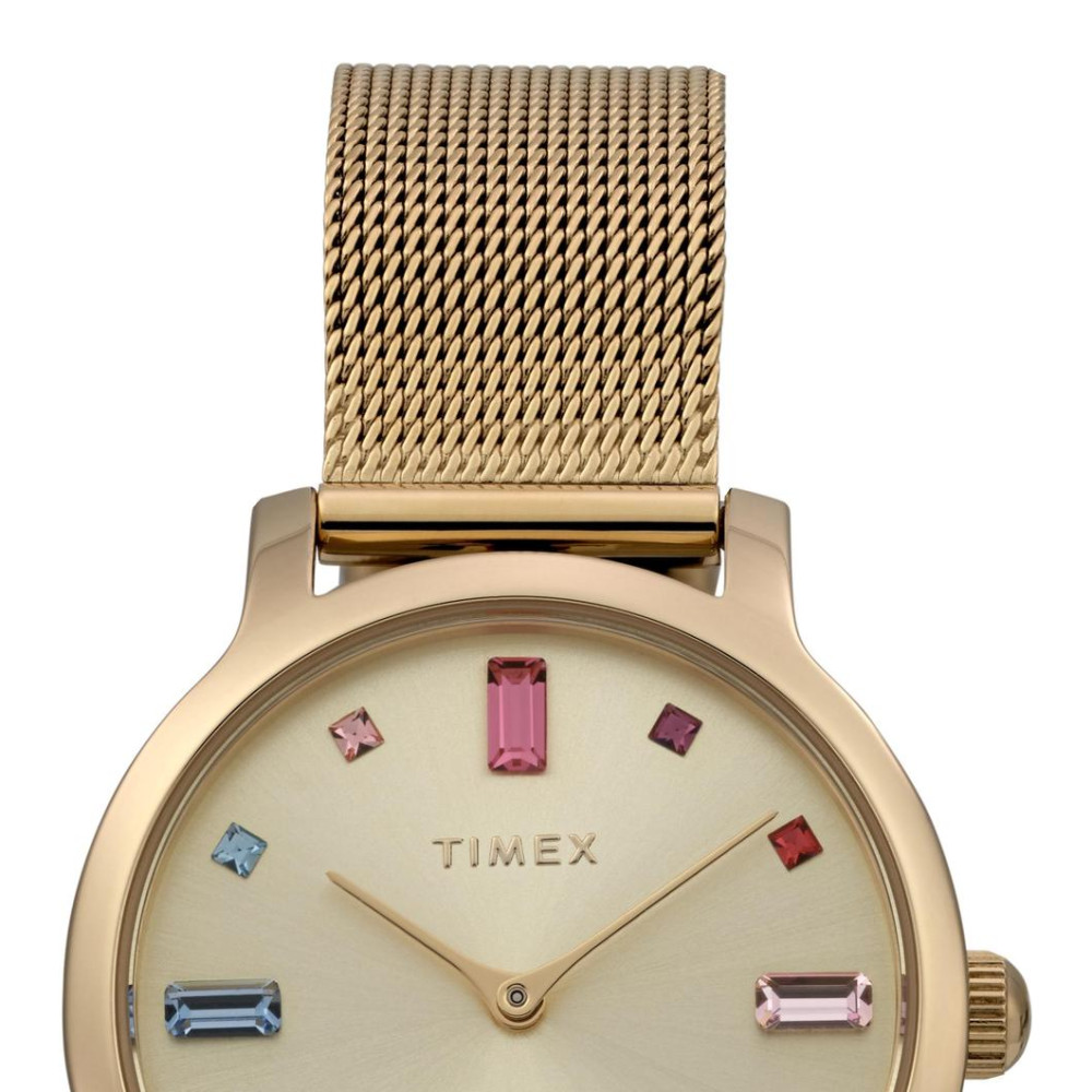 Timex TW2Y26400 Transcend 31mm Stainless Steel Bracelet Watch - zegarek damski 3