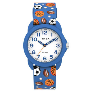 Timex TW2Y59900 Kids Time Teacher - zegarek męski