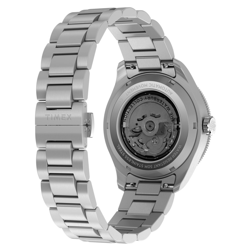 Timex TW2Y60600 Waterbury Heritage Automatic GMT - zegarek męski 9