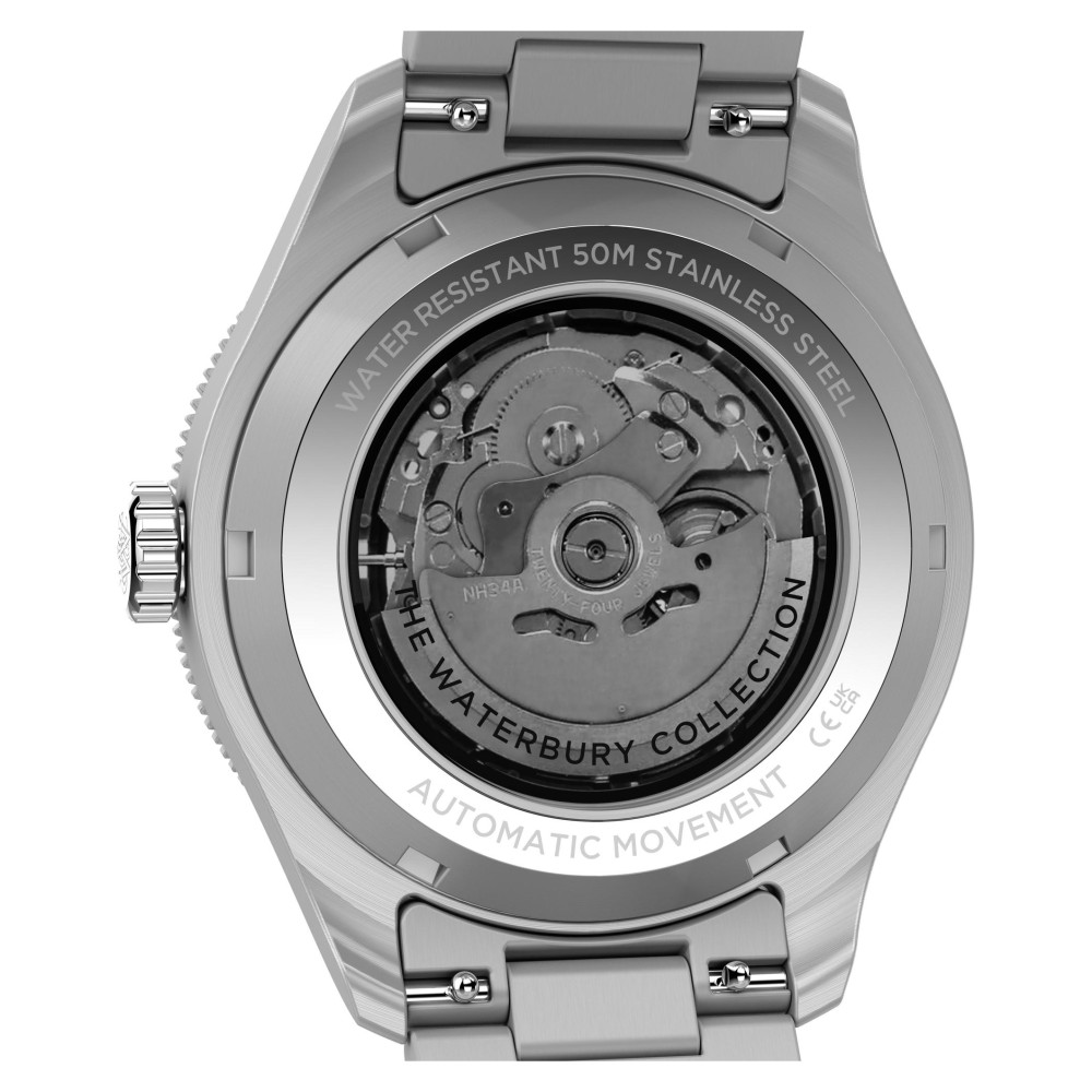Timex TW2Y60600 Waterbury Heritage Automatic GMT - zegarek męski 10
