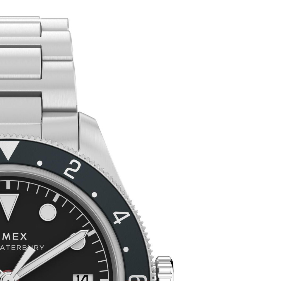 Timex TW2Y60600 Waterbury Heritage Automatic GMT - zegarek męski 5