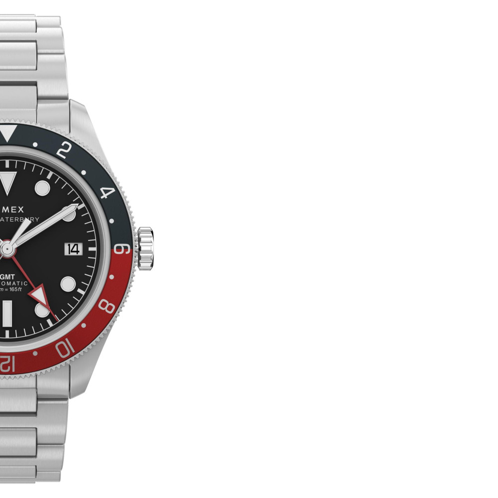 Timex TW2Y60600 Waterbury Heritage Automatic GMT - zegarek męski 6