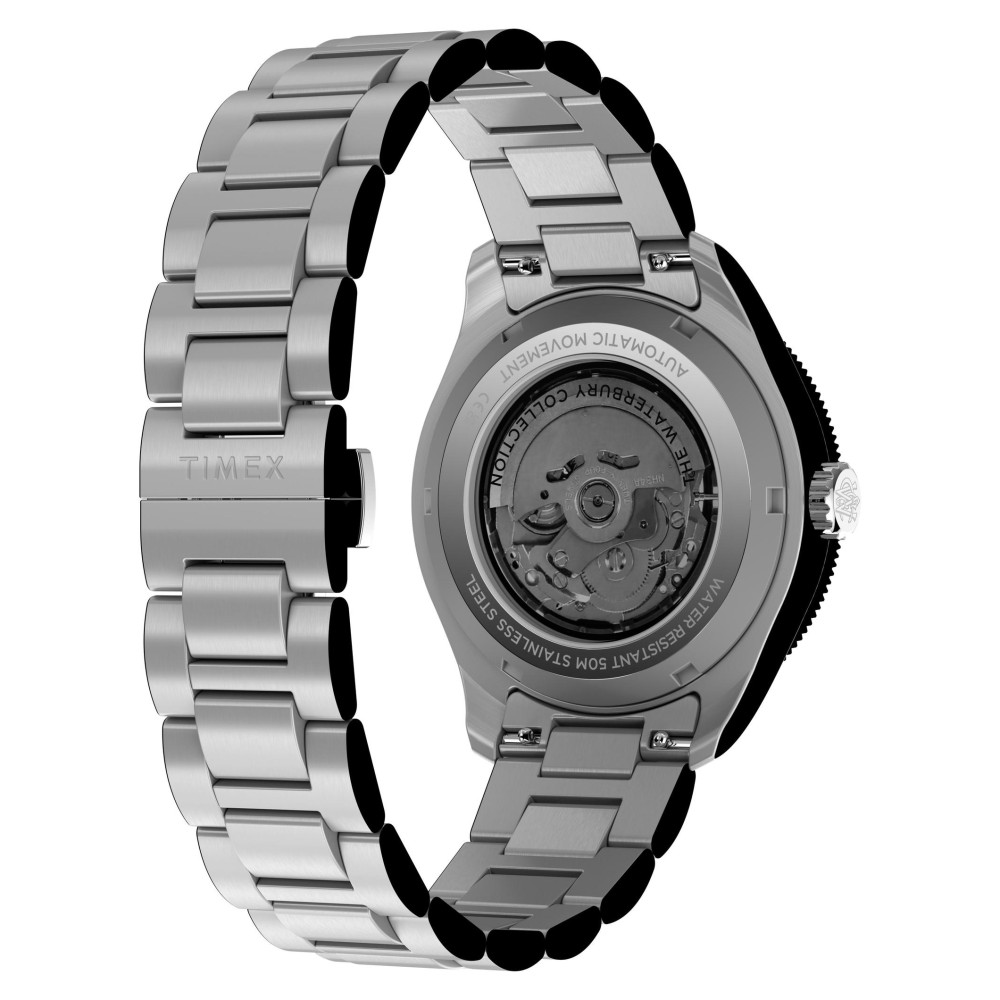 Timex TW2Y60800 Waterbury Heritage Automatic GMT - zegarek męski 10