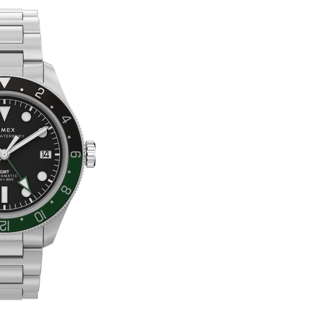 Timex TW2Y60800 Waterbury Heritage Automatic GMT - zegarek męski 6