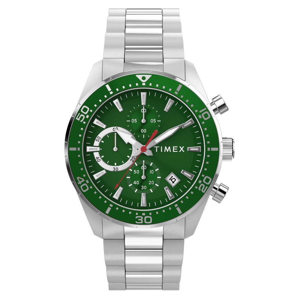 Timex TW2Y62100 Trend Ridgefield Chronograph 42mm - zegarek męski 1