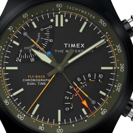 Timex TW2Y70100 Waterbury Traditional Ace Fly-Back Chronograph - zegarek męski 2