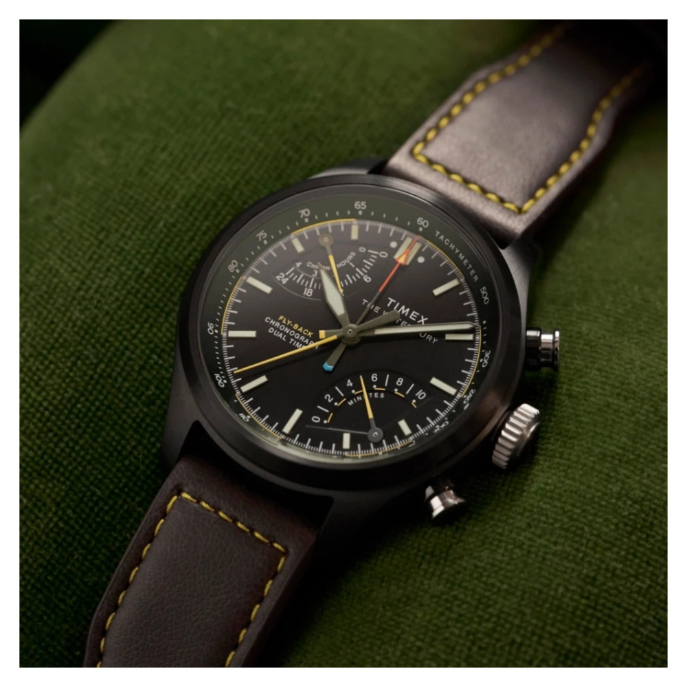 Timex TW2Y70100 Waterbury Traditional Ace Fly-Back Chronograph - zegarek męski 11