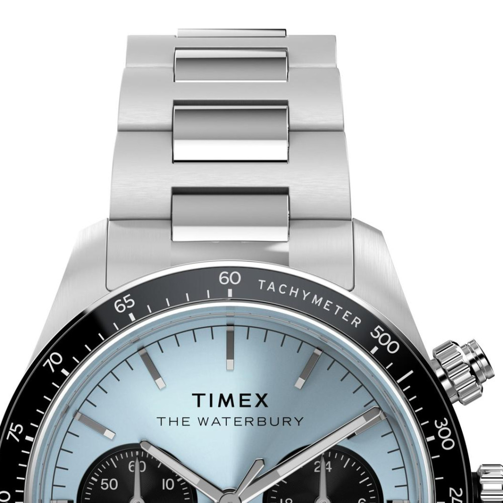 Timex TW2Y70500 Waterbury Heritage Chronograph - zegarek męski 3