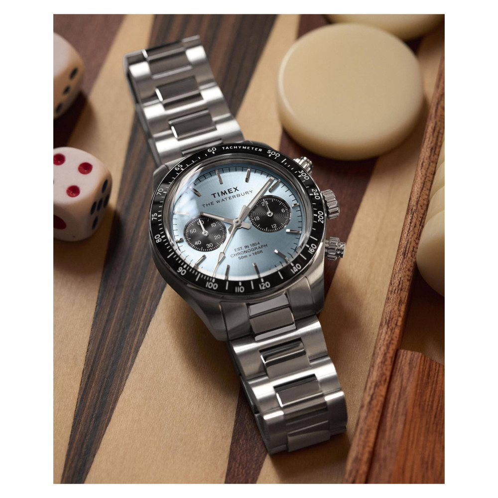Timex TW2Y70500 Waterbury Heritage Chronograph - zegarek męski 11
