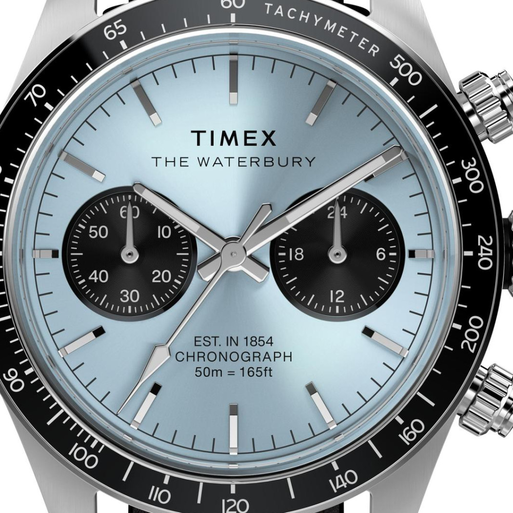 Timex TW2Y70600 Waterbury Heritage Chronograph - zegarek męski 2