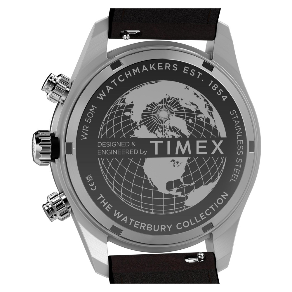 Timex TW2Y70600 Waterbury Heritage Chronograph - zegarek męski 9