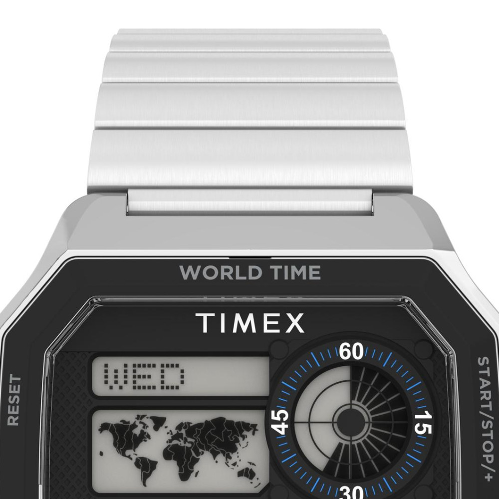 Timex TW5M68900 Main Street Classic Digital World Time 40mm - zegarek męski 3