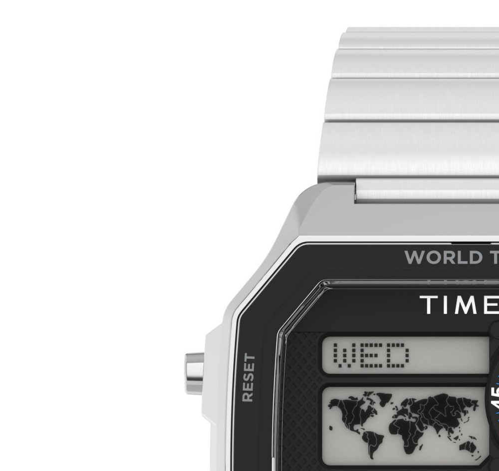 Timex TW5M68900 Main Street Classic Digital World Time 40mm - zegarek męski 4