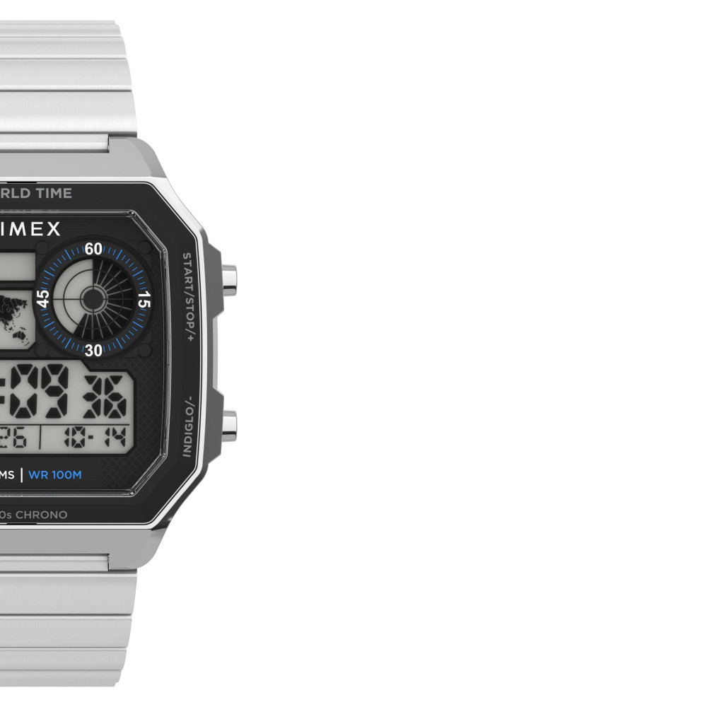 Timex TW5M68900 Main Street Classic Digital World Time 40mm - zegarek męski 6