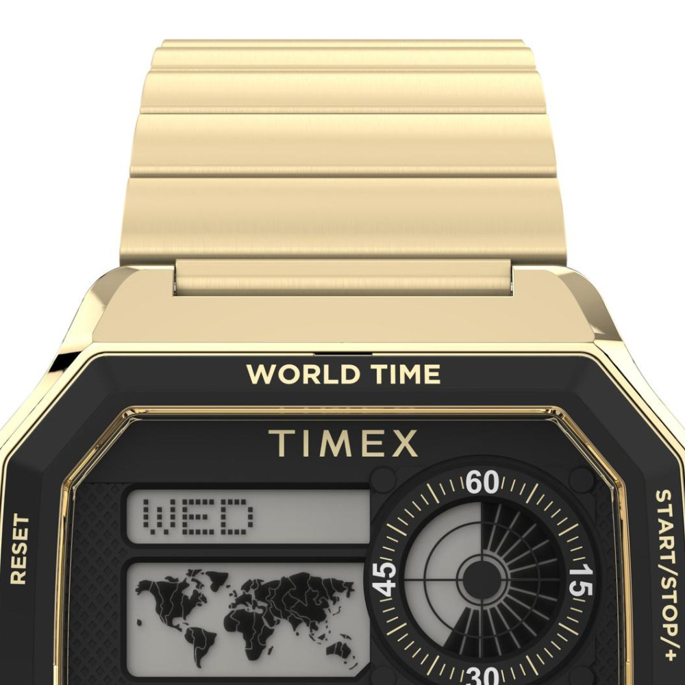 Timex TW5M69000 Main Street Classic Digital World Time 40mm - zegarek męski 3