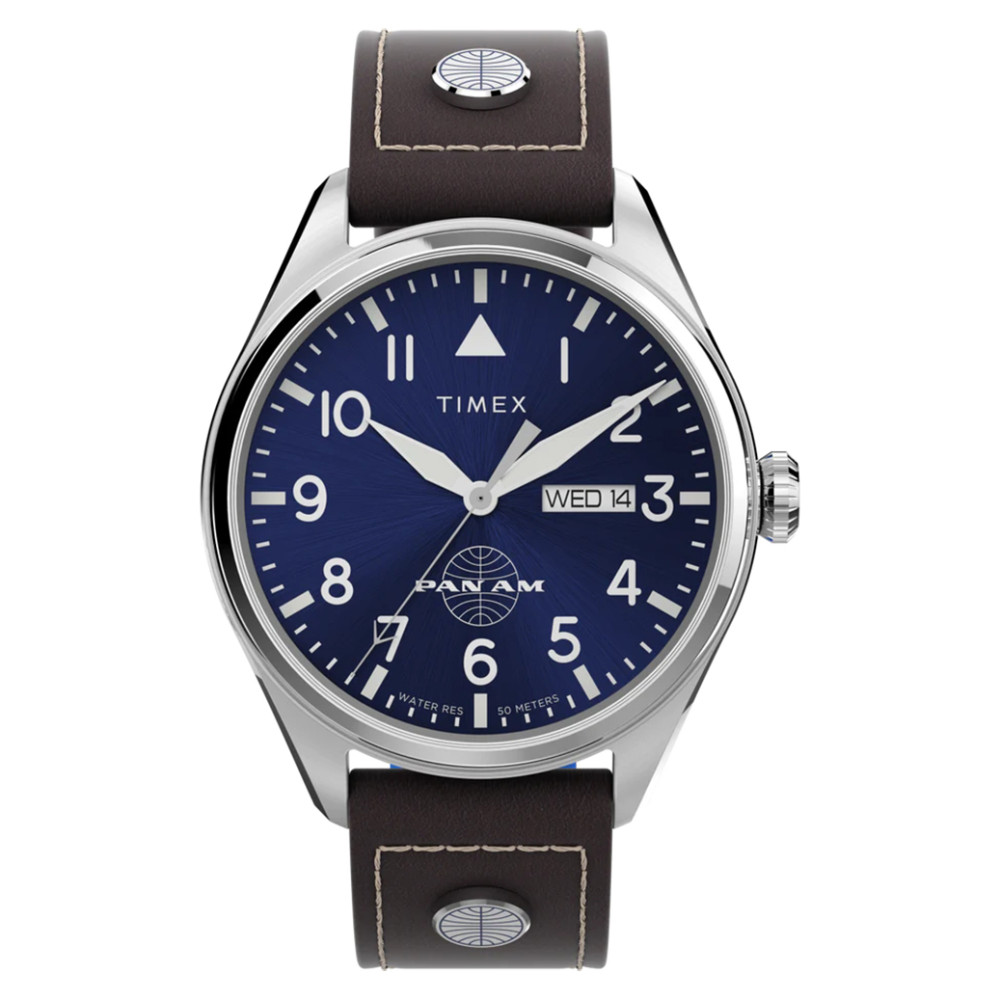 Timex TWG030100 Waterbury Timex X Pan Am - zegarek męski 1