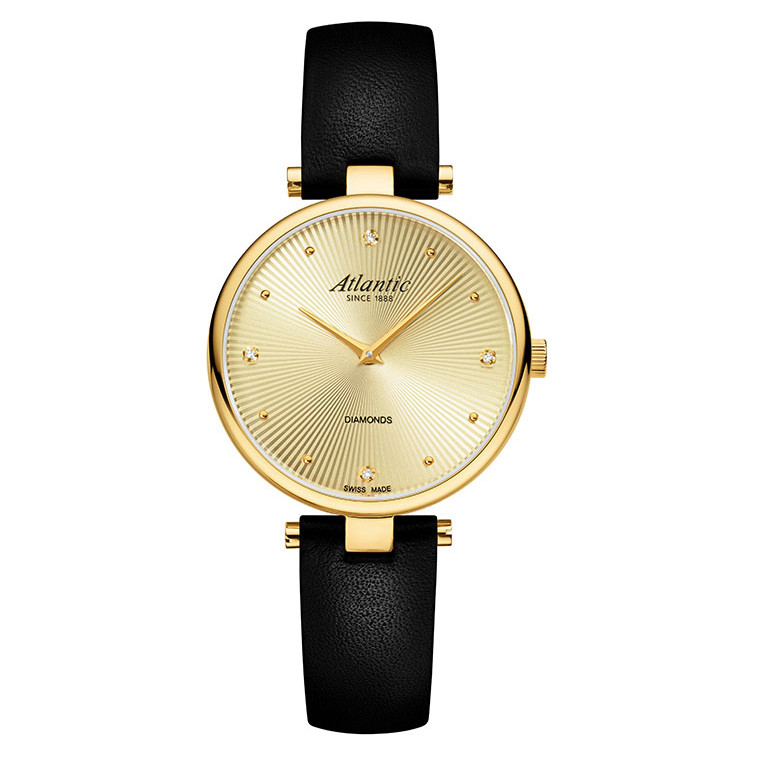 Atlantic 29044.45.37 Royal Diamonds Pattern Edition - zegarek damski 1
