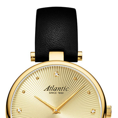 Atlantic 29044.45.37 Royal Diamonds Pattern Edition - zegarek damski 3