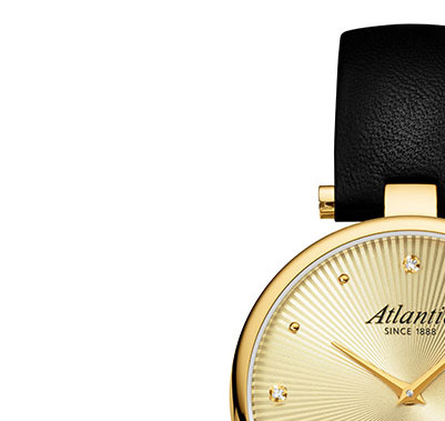 Atlantic 29044.45.37 Royal Diamonds Pattern Edition - zegarek damski 4