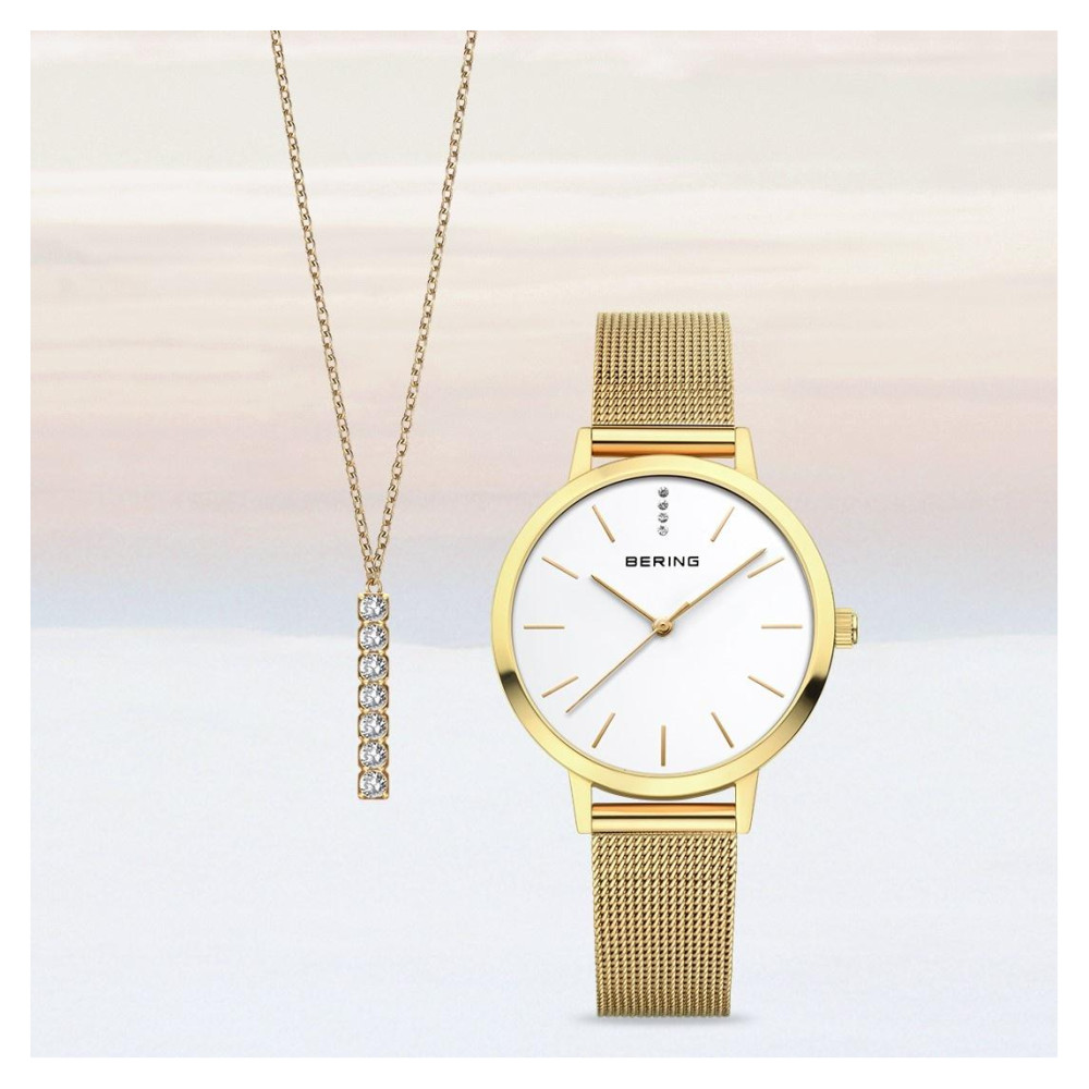 Bering 13434-334-GWP Classic - zegarek damski 7