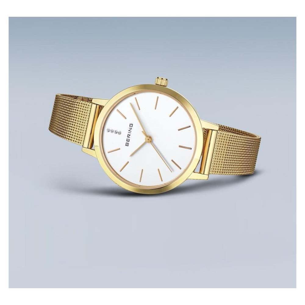 Bering 13434-334-GWP Classic - zegarek damski 10