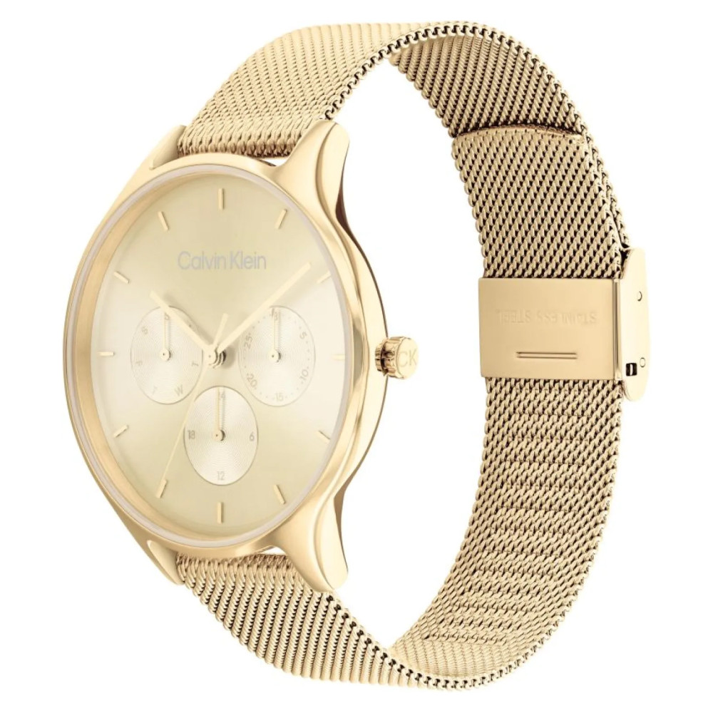 Calvin Klein 25200103 TIMELESS MESH MF - zegarek damski 7