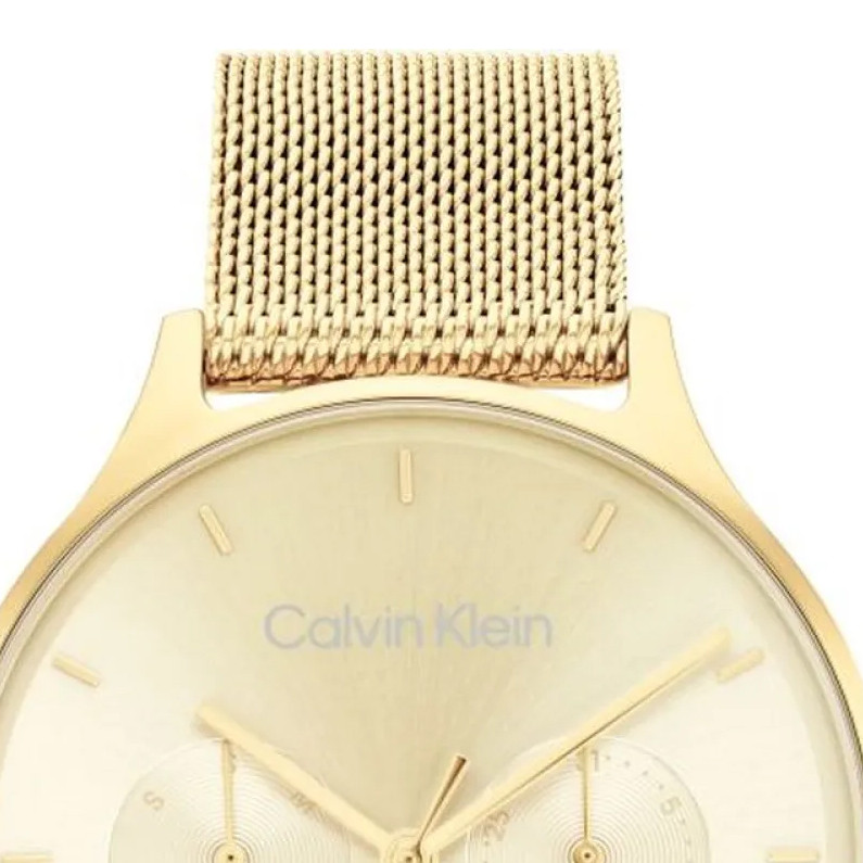 Calvin Klein 25200103 TIMELESS MESH MF - zegarek damski 3