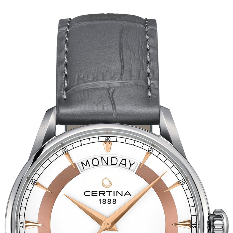 Certina C029.430.16.011.01 DS-1 Day Date 40mm - zegarek męski 3