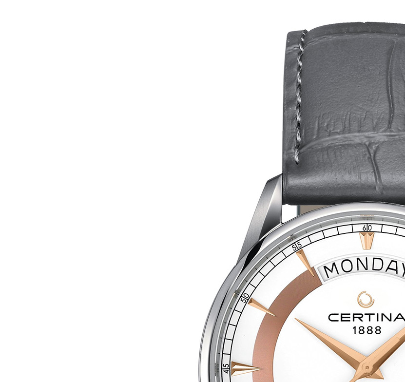Certina C029.430.16.011.01 DS-1 Day Date 40mm - zegarek męski 4