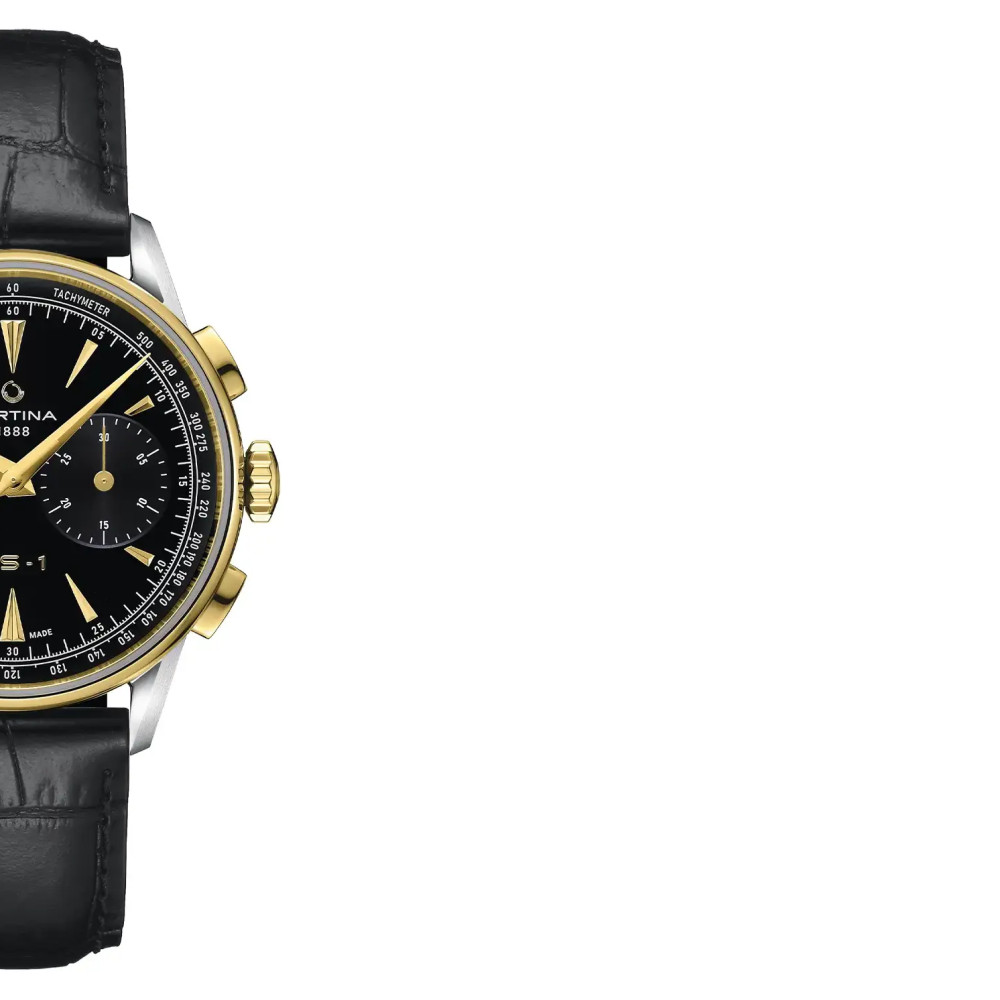 Certina DS-1 Chrono Auto C029.462.26.051.00 bicolor z chronografem - zegarek męski 6