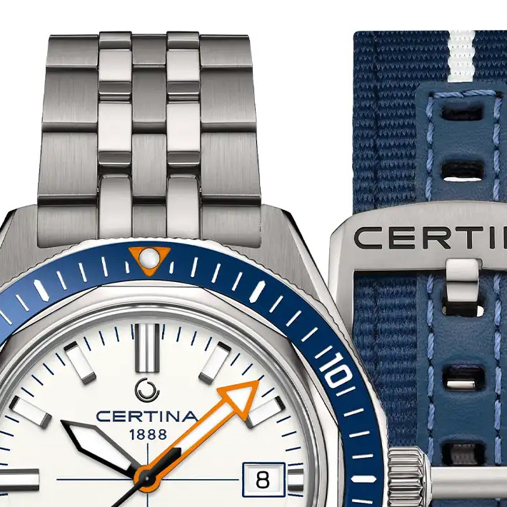 Certina DS SUPER PH2000M C050.607.44.011.02 nurkowy z tytanu - zegarek męski 3