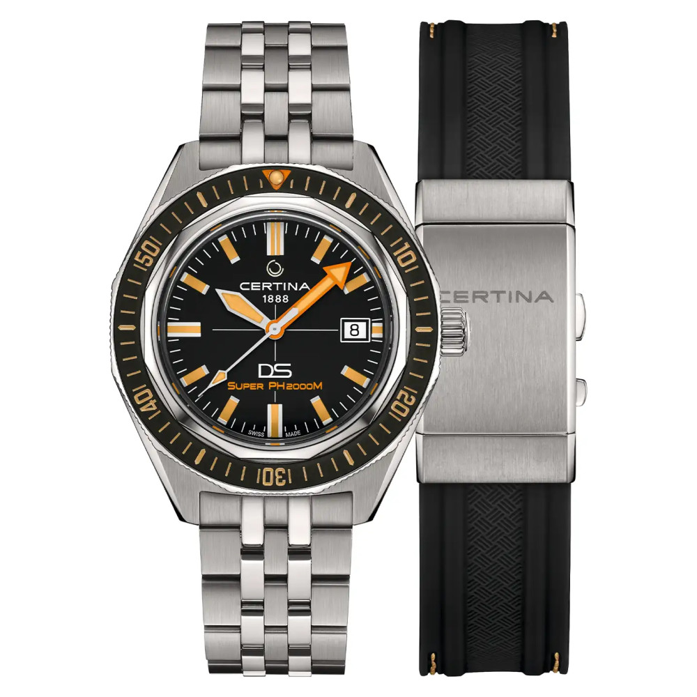 Certina DS SUPER PH2000M C050.607.44.051.02 nurkowy z tytanu - zegarek męski 1