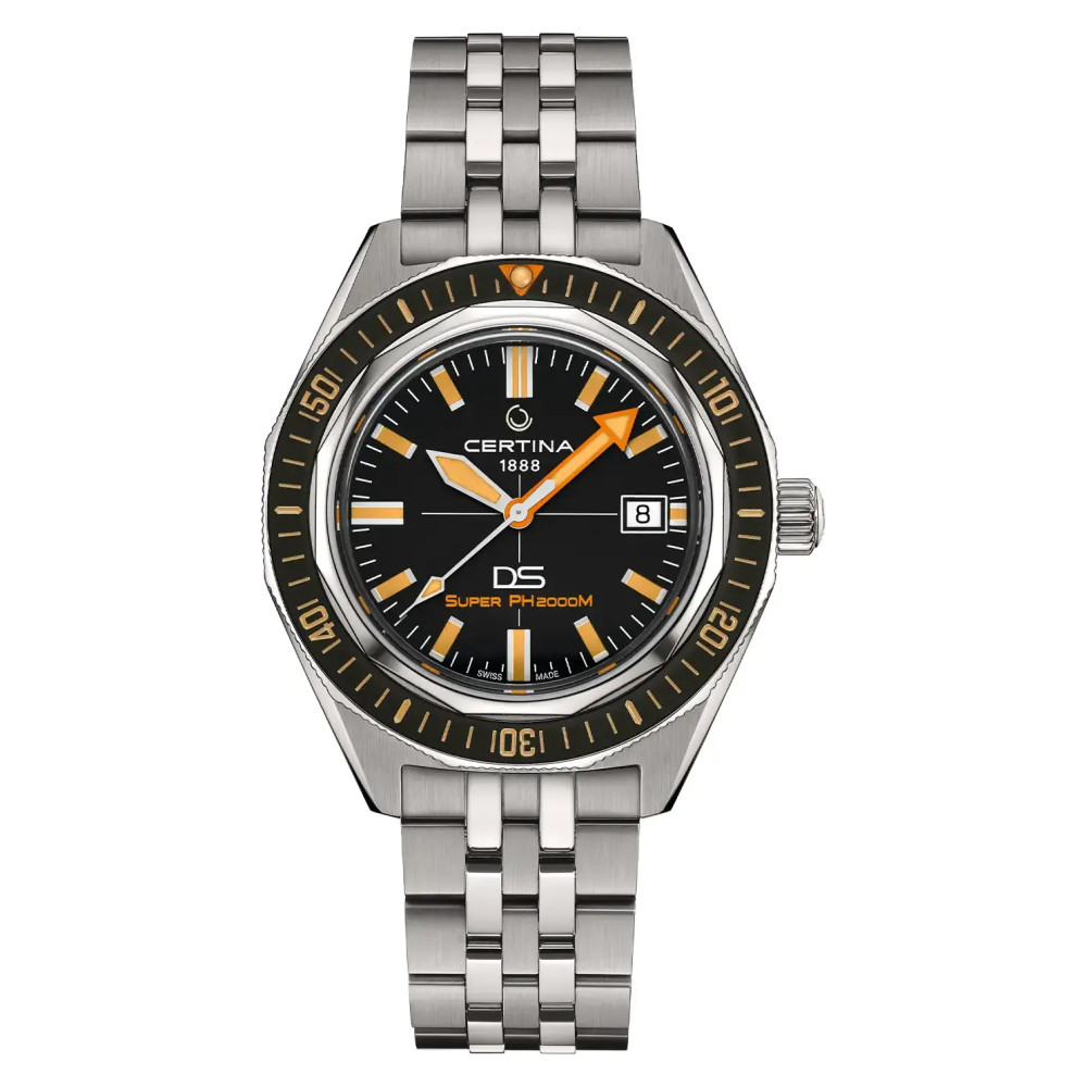Certina DS SUPER PH2000M C050.607.44.051.02 nurkowy z tytanu - zegarek męski 8