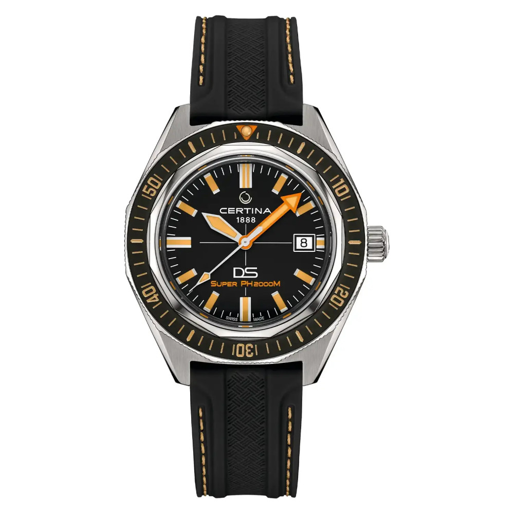 Certina DS SUPER PH2000M C050.607.44.051.02 nurkowy z tytanu - zegarek męski 9
