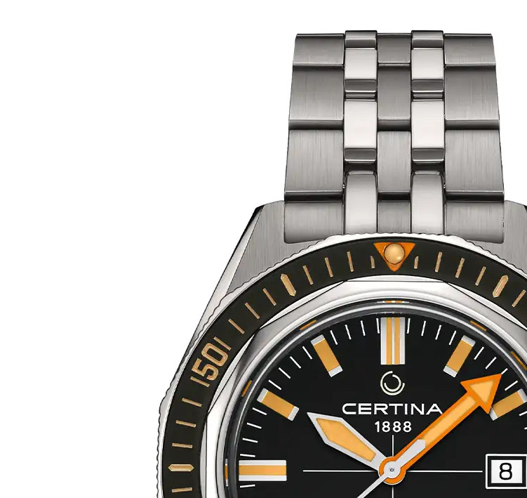 Certina DS SUPER PH2000M C050.607.44.051.02 nurkowy z tytanu - zegarek męski 4