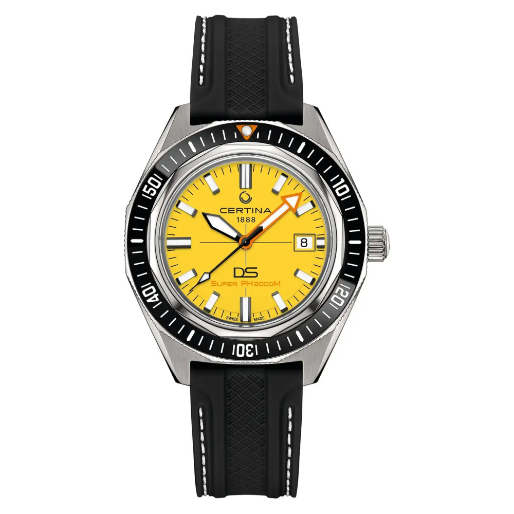 Certina DS SUPER PH2000M C050.607.44.361.02 nurkowy z tytanu - zegarek męski 9