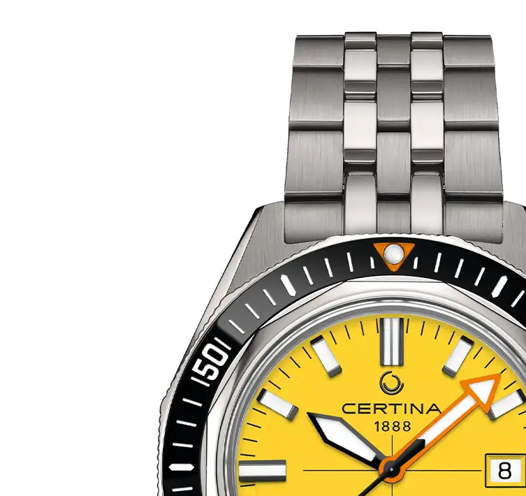 Certina DS SUPER PH2000M C050.607.44.361.02 nurkowy z tytanu - zegarek męski 4