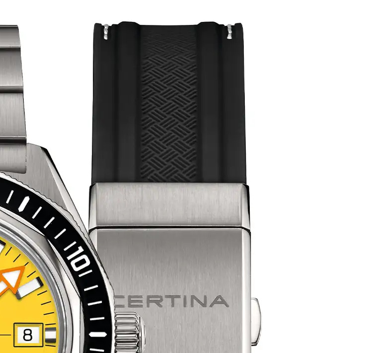 Certina DS SUPER PH2000M C050.607.44.361.02 nurkowy z tytanu - zegarek męski 5