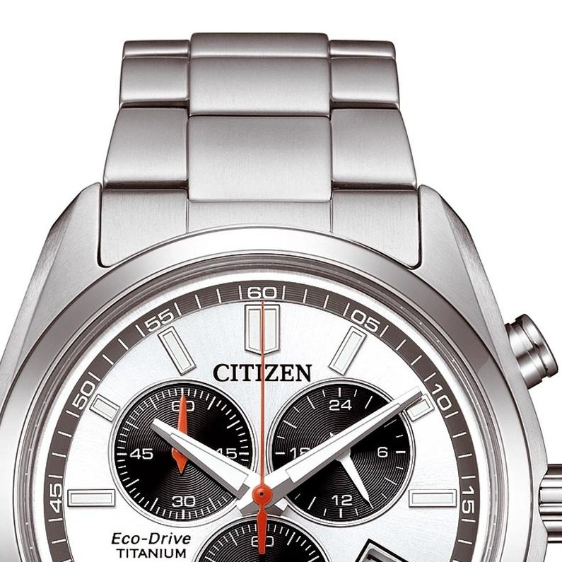 Citizen AT2590-59A Super Titanium Chrono Eco-Drive - zegarek męski 3
