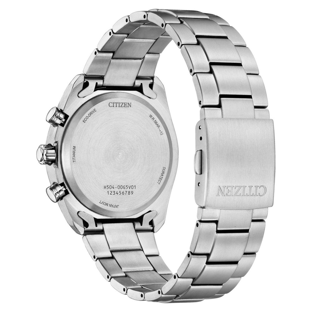 Citizen AT2590-59L Super Titanium Chrono Eco-Drive - zegarek męski 8