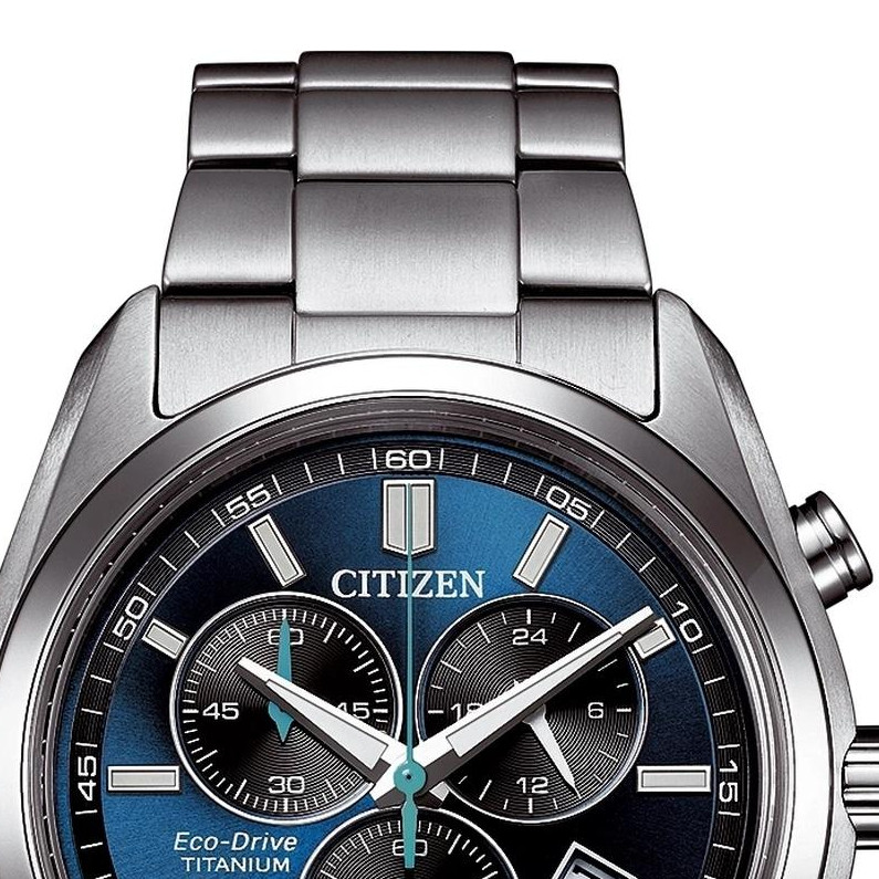 Citizen AT2590-59L Super Titanium Chrono Eco-Drive - zegarek męski 3