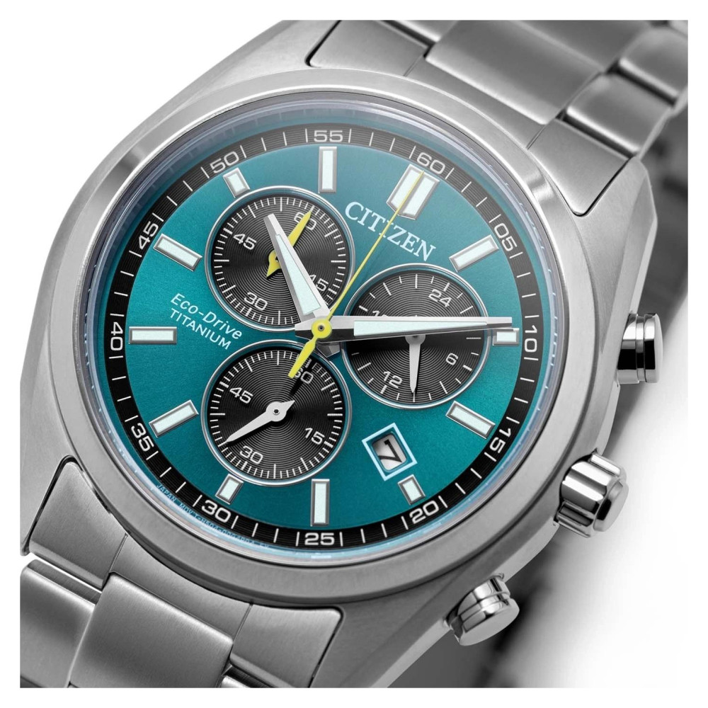 Citizen AT2590-59X Super Titanium Chrono Eco-Drive - zegarek męski 9