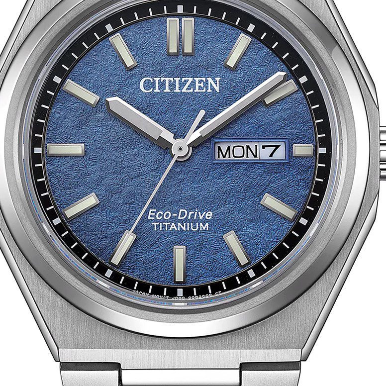 Citizen AW0130-85LC Super Titanium Eco-Drive - zegarek męski 2