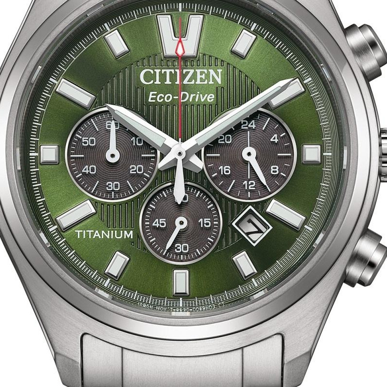 Citizen CA4750-51X Super Titanium Chronograph - zegarek męski 2