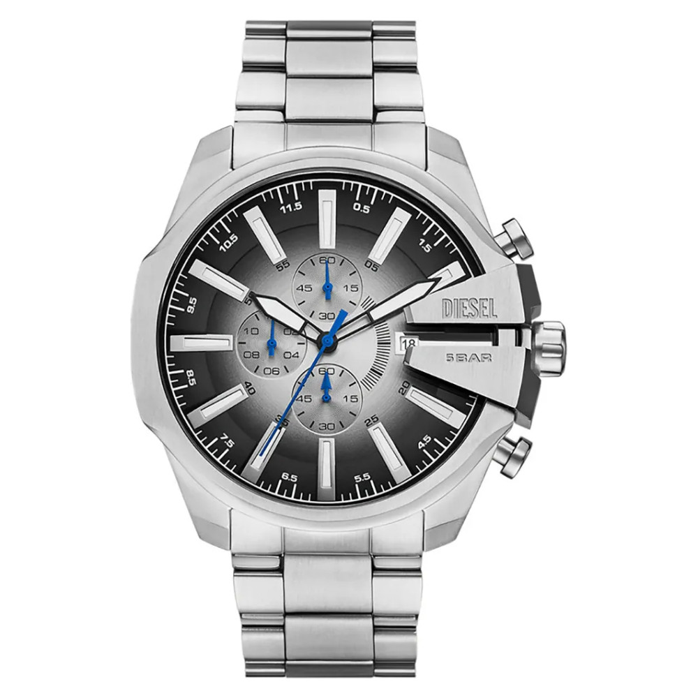 Diesel DZ4686 Mega Chief Slim Stainless Steel 50mm - zegarek męski 1